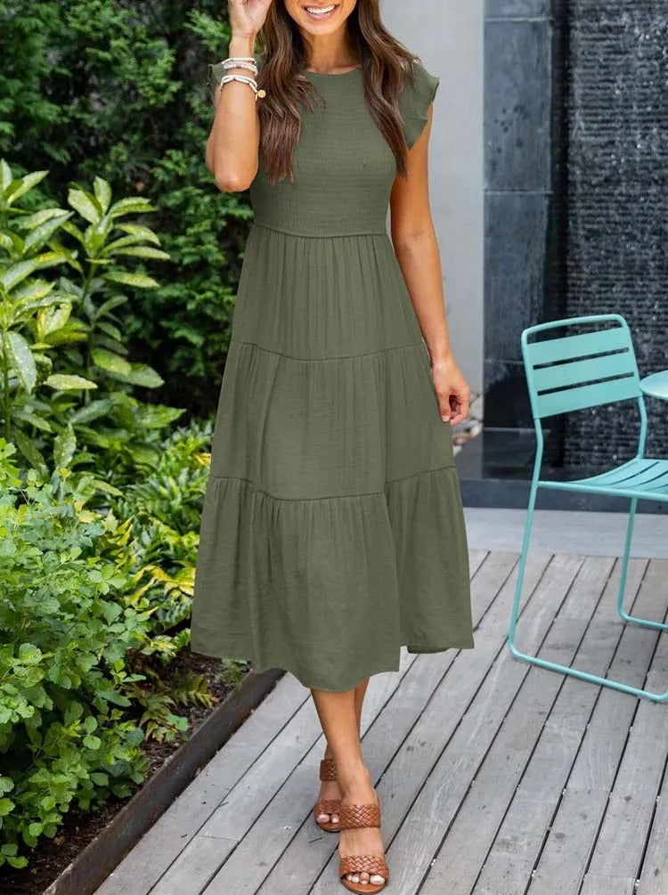 Agatha Effortless Maxi Dress Signature Edit