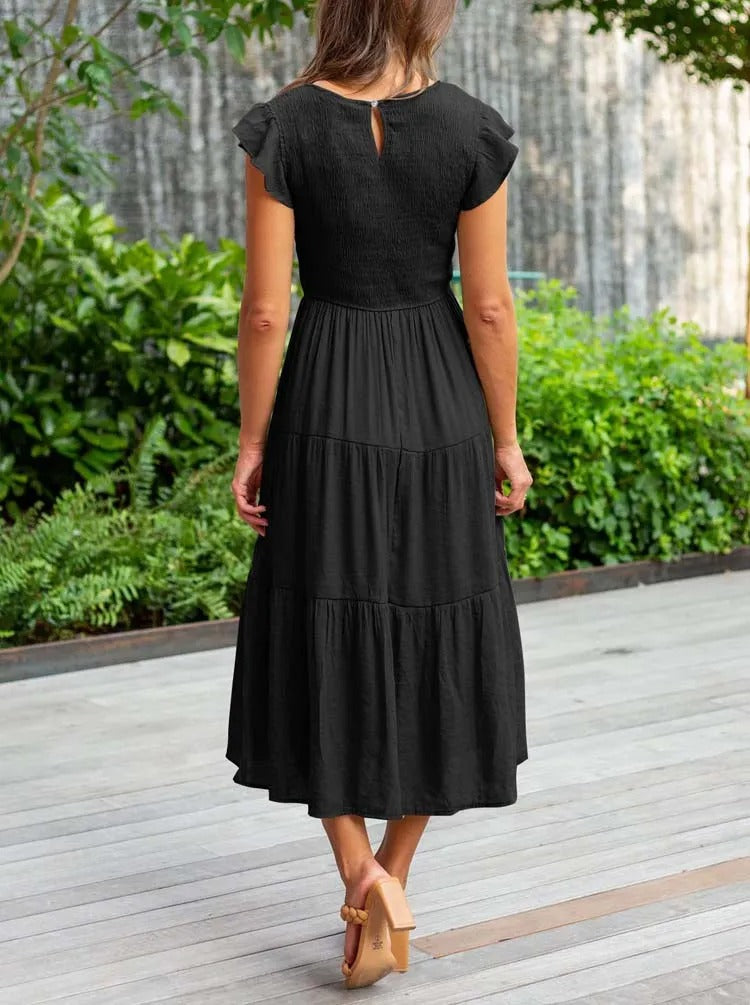 Agatha Effortless Maxi Dress Signature Edit
