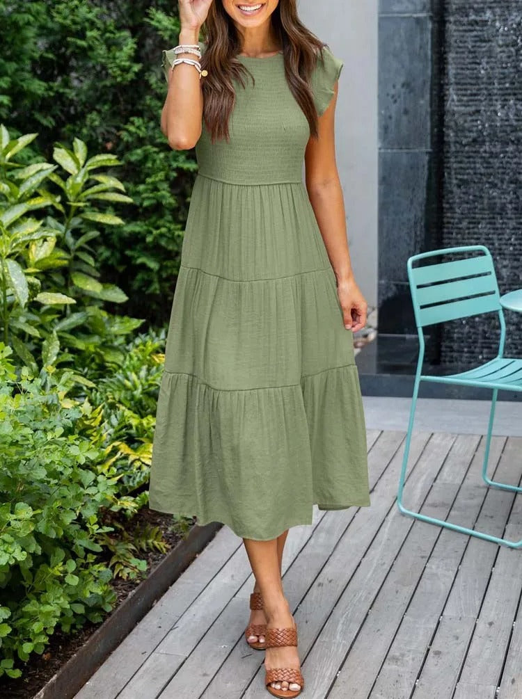 Yoselin Statement Maxi Dress Boutique Collection
