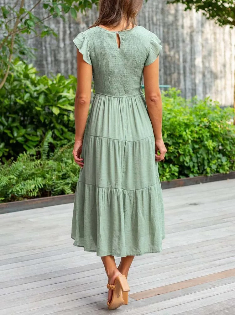 Yoselin Statement Maxi Dress Boutique Collection