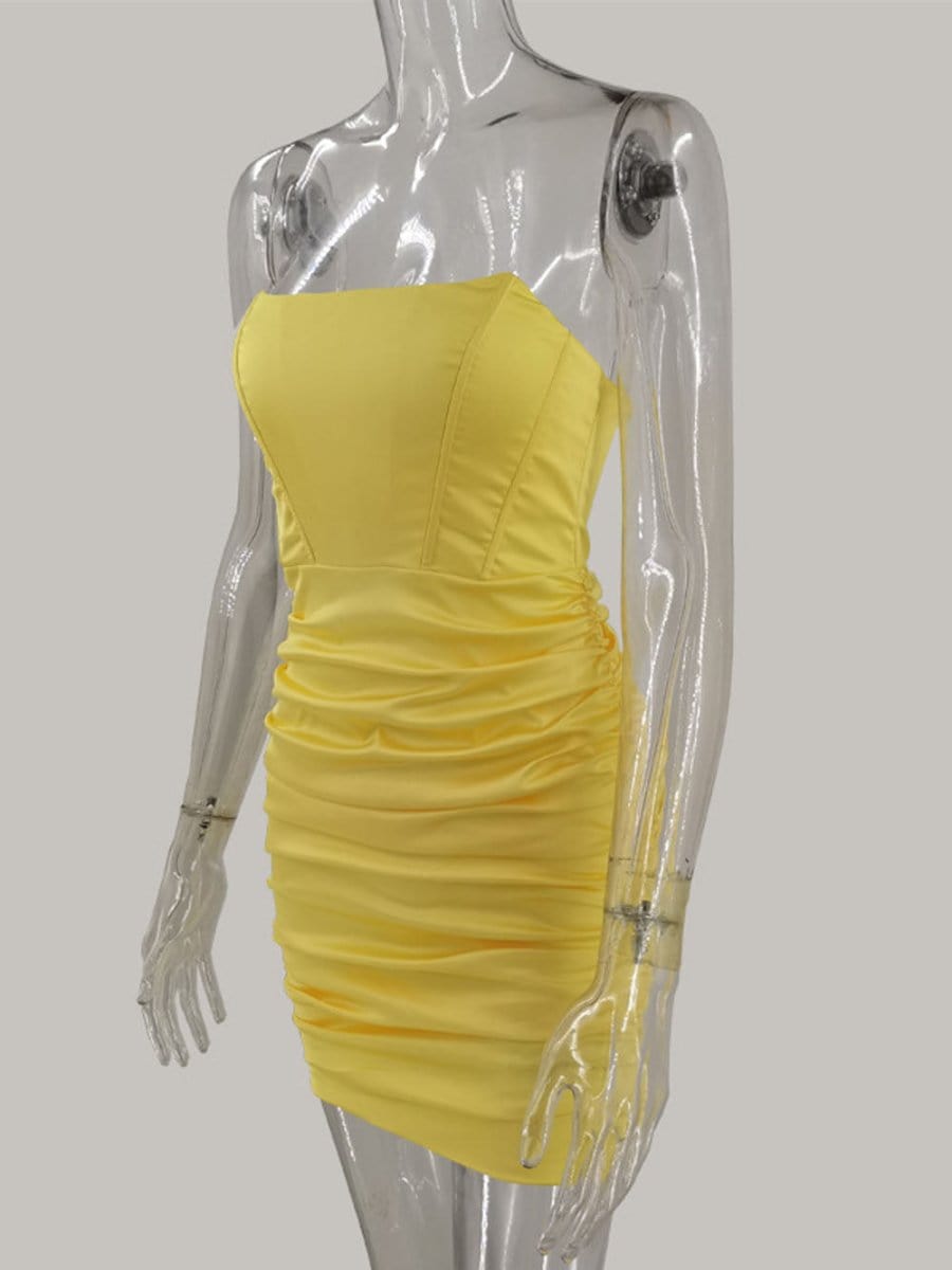 Strapless Devin Bodycon Mini Dress