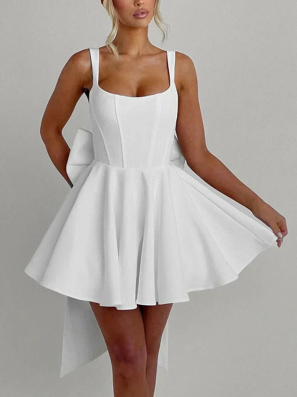 Bow Estelle Mini Dress