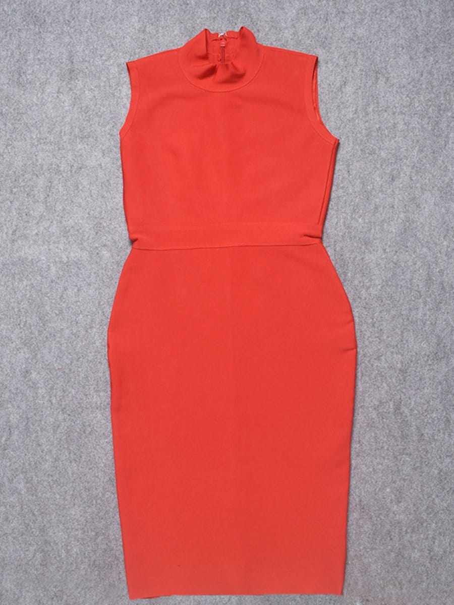Sleeveless Elaine Bodycon Midi Dress