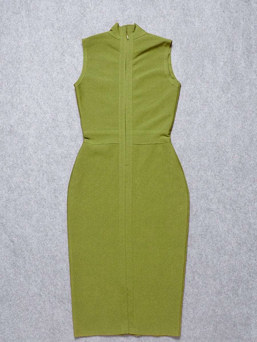 Sleeveless Elaine Bodycon Midi Dress