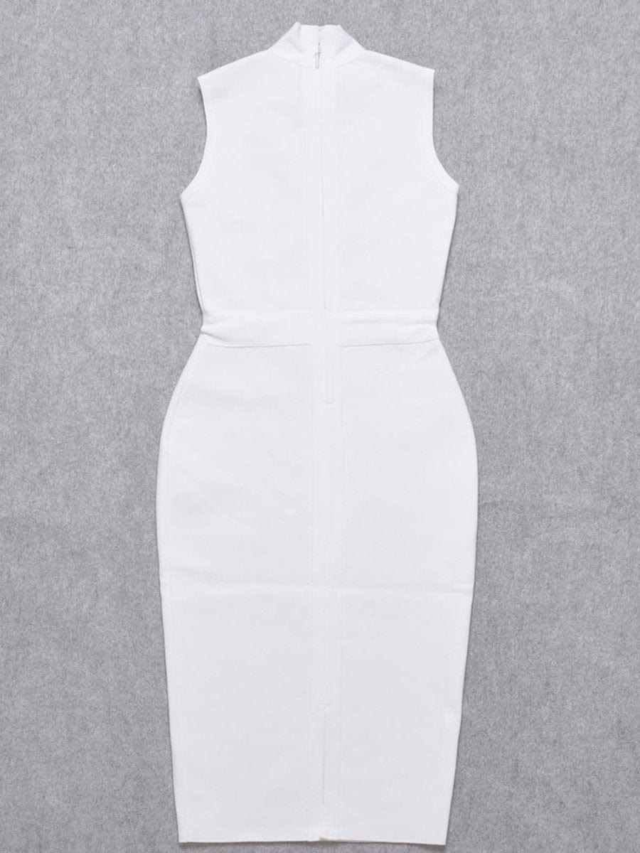 Sleeveless Elaine Bodycon Midi Dress