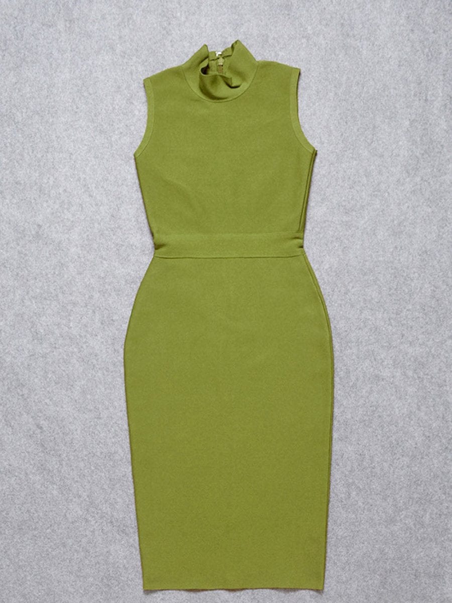Sleeveless Elaine Bodycon Midi Dress