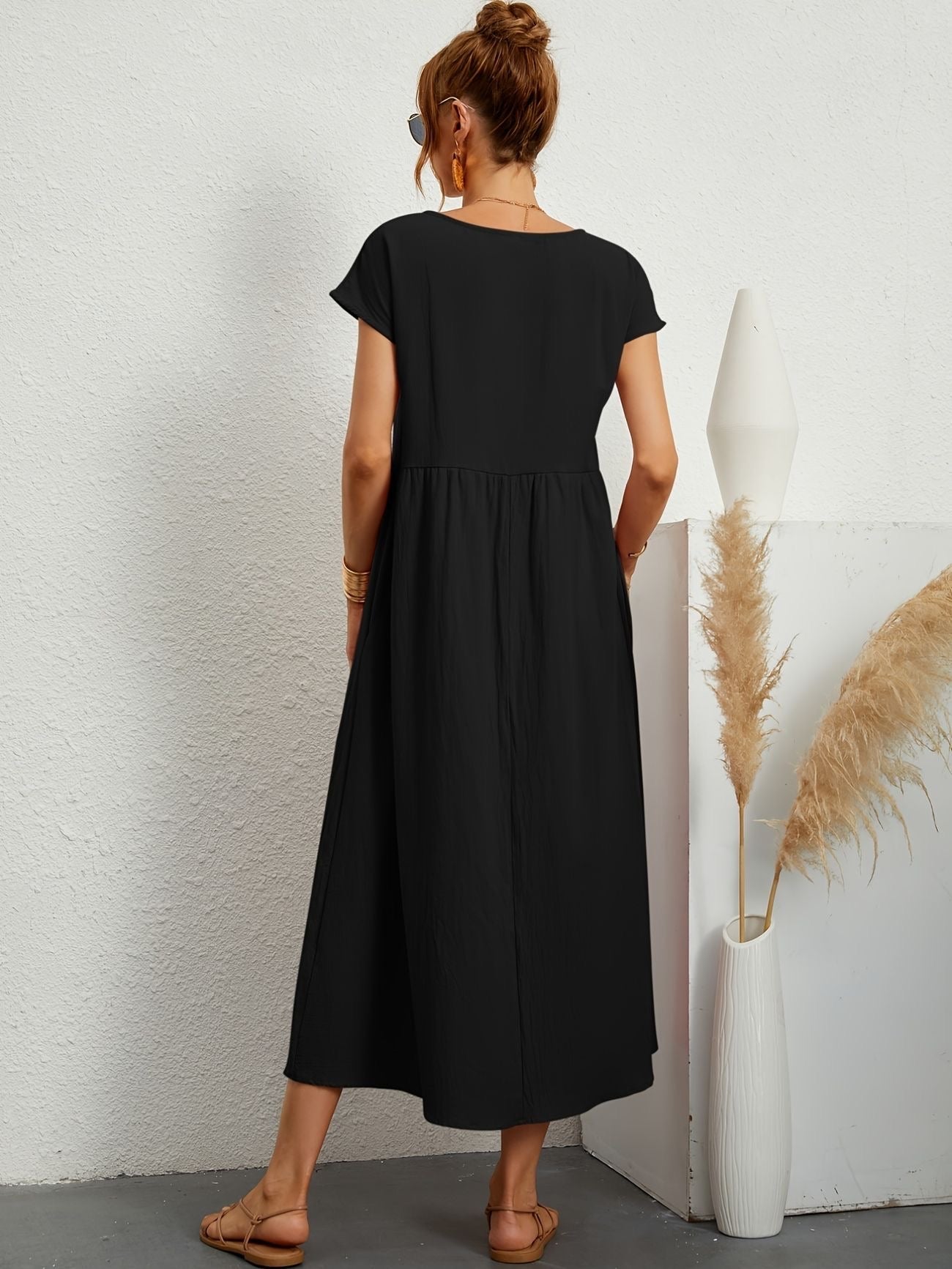 Wanda Graceful Airy Spring Dress for Women Wedding Guest Look