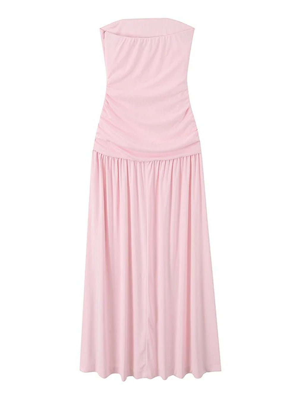 Off Elodie Shoulder Midi Dress