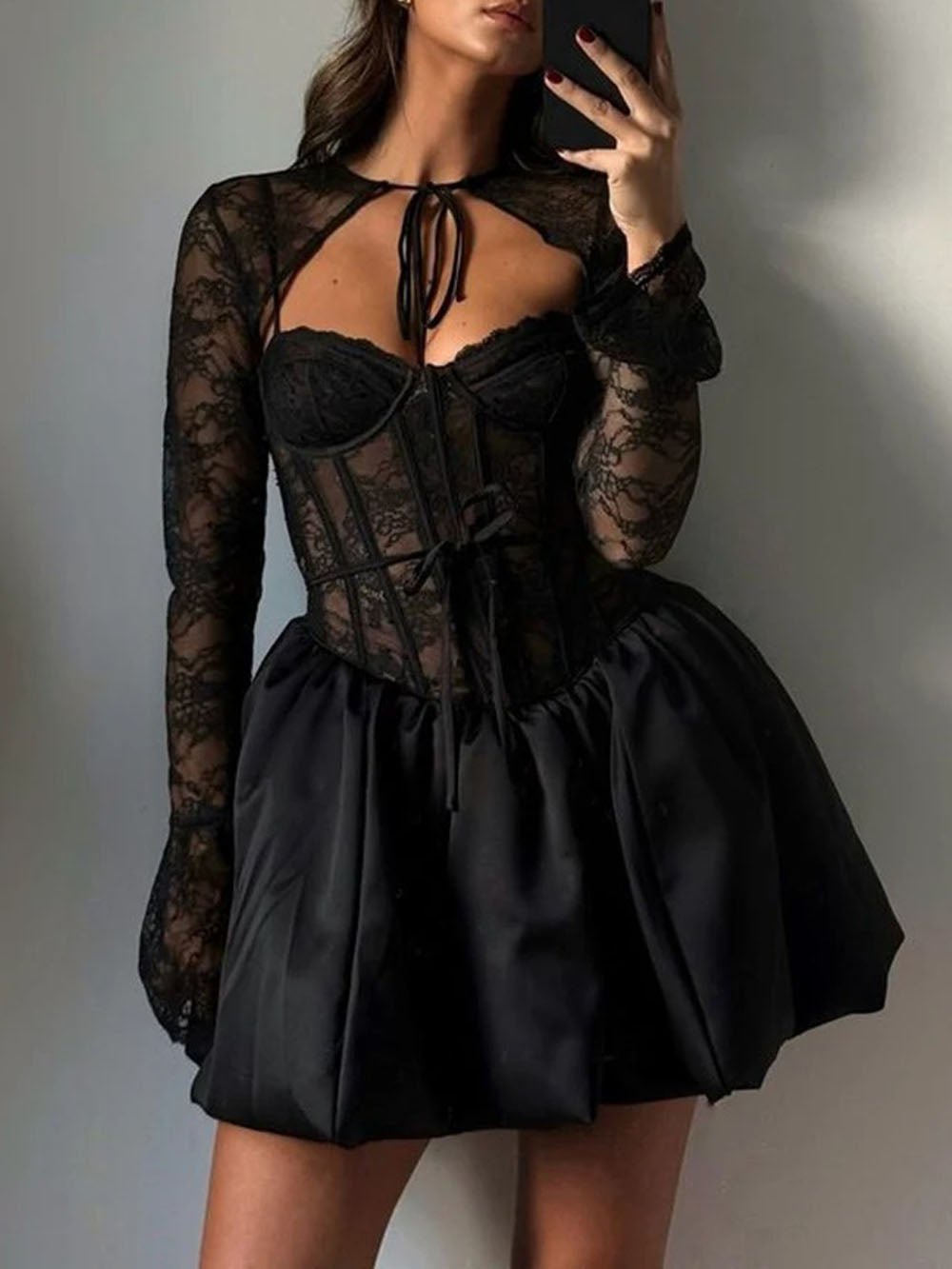 Puffball Esther Mini Dress