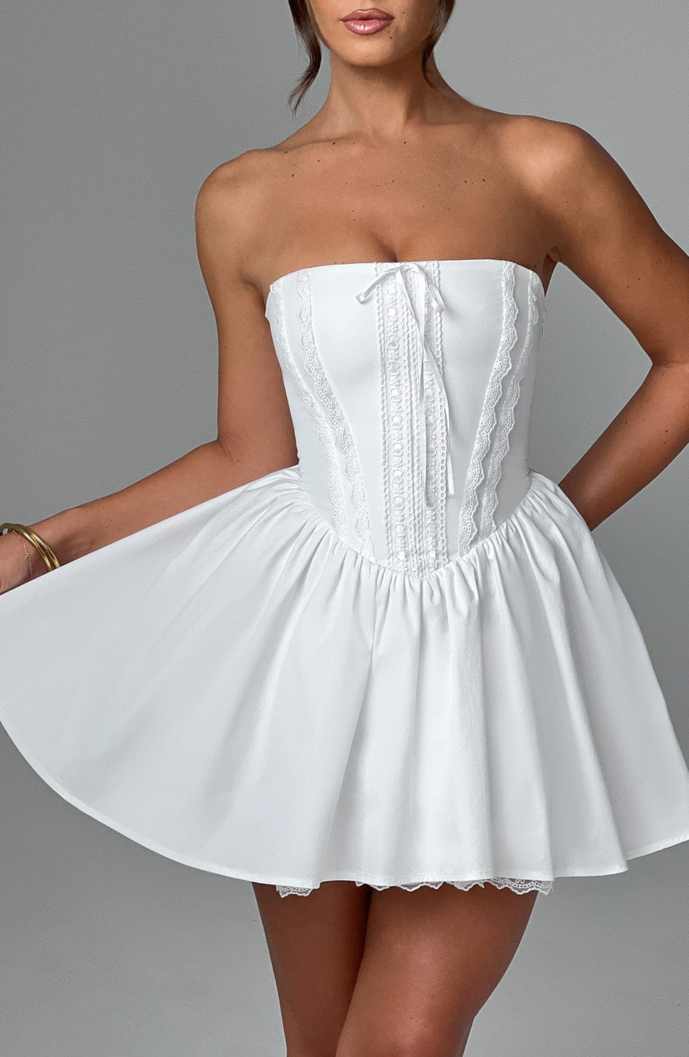Timeless Giuliana Strapless Mini Dress Boutique Collection