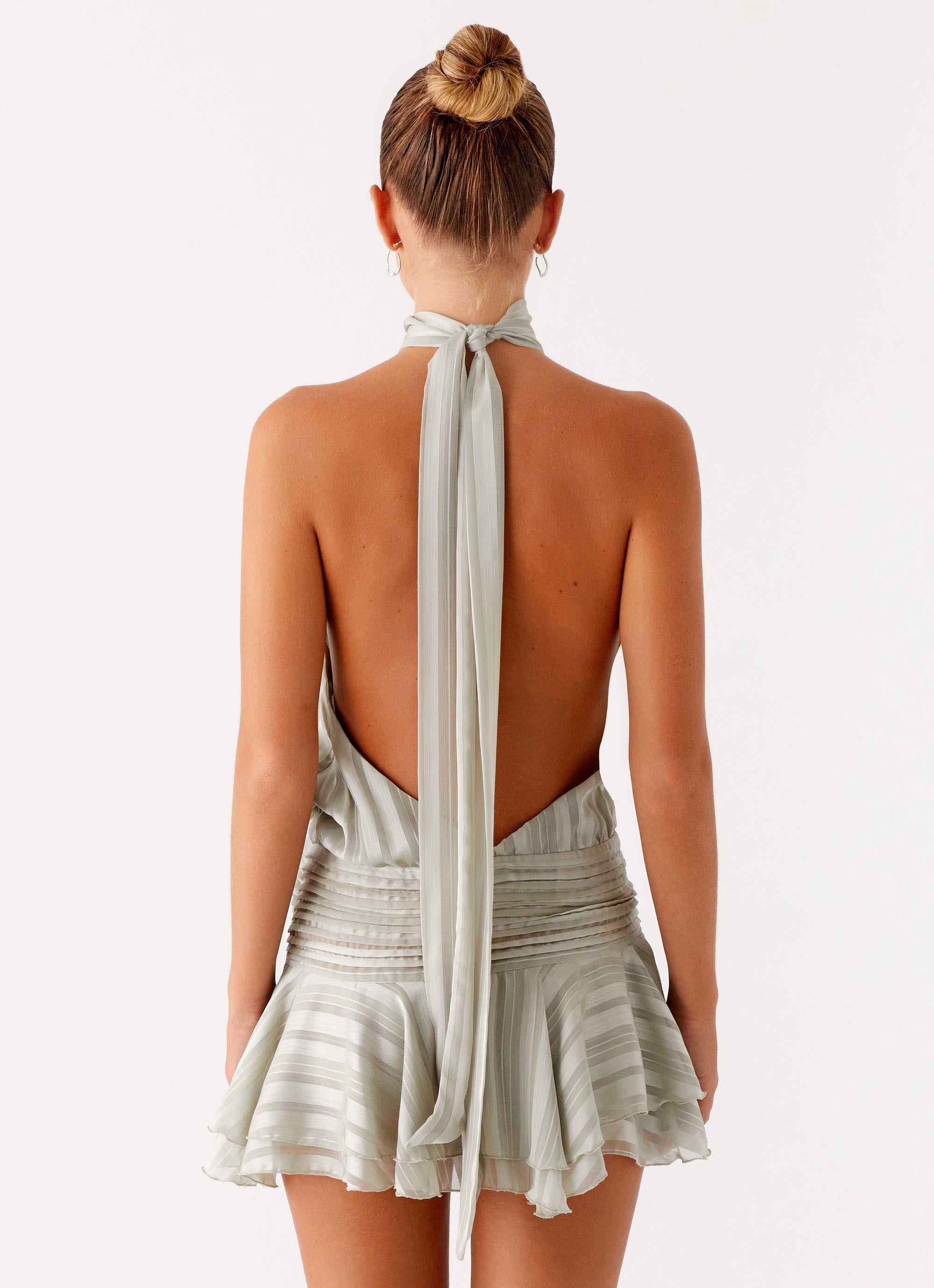 CHIFFON DAISY MINI DRESS
