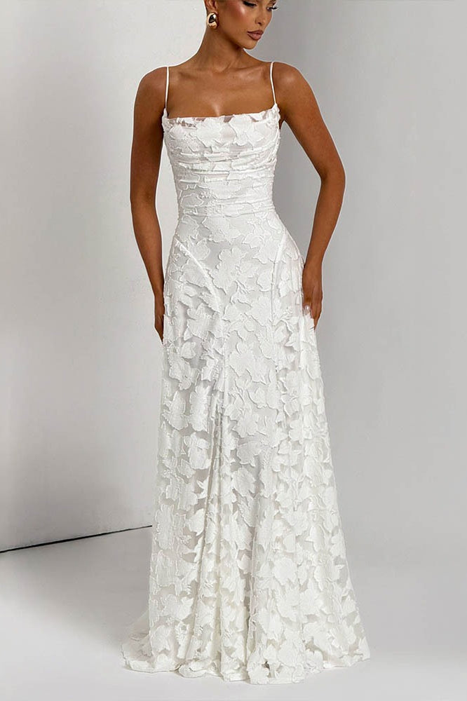 Backless Edition Chiffon Maxi Dress