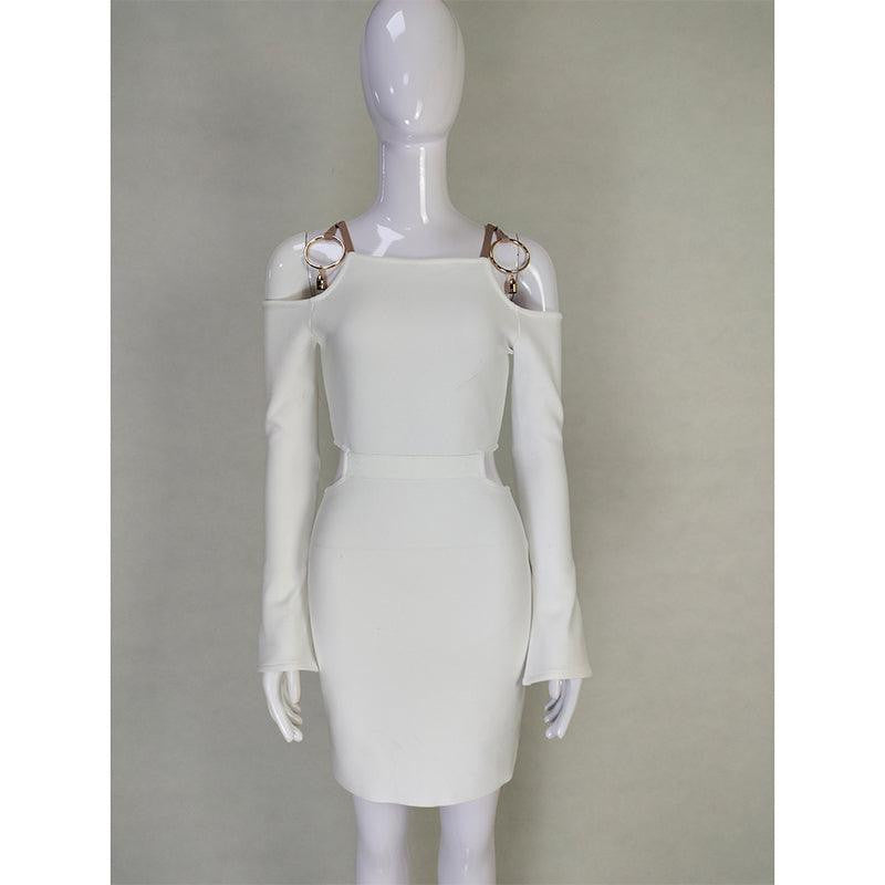 Cold Genna Shoulder Mini Dress