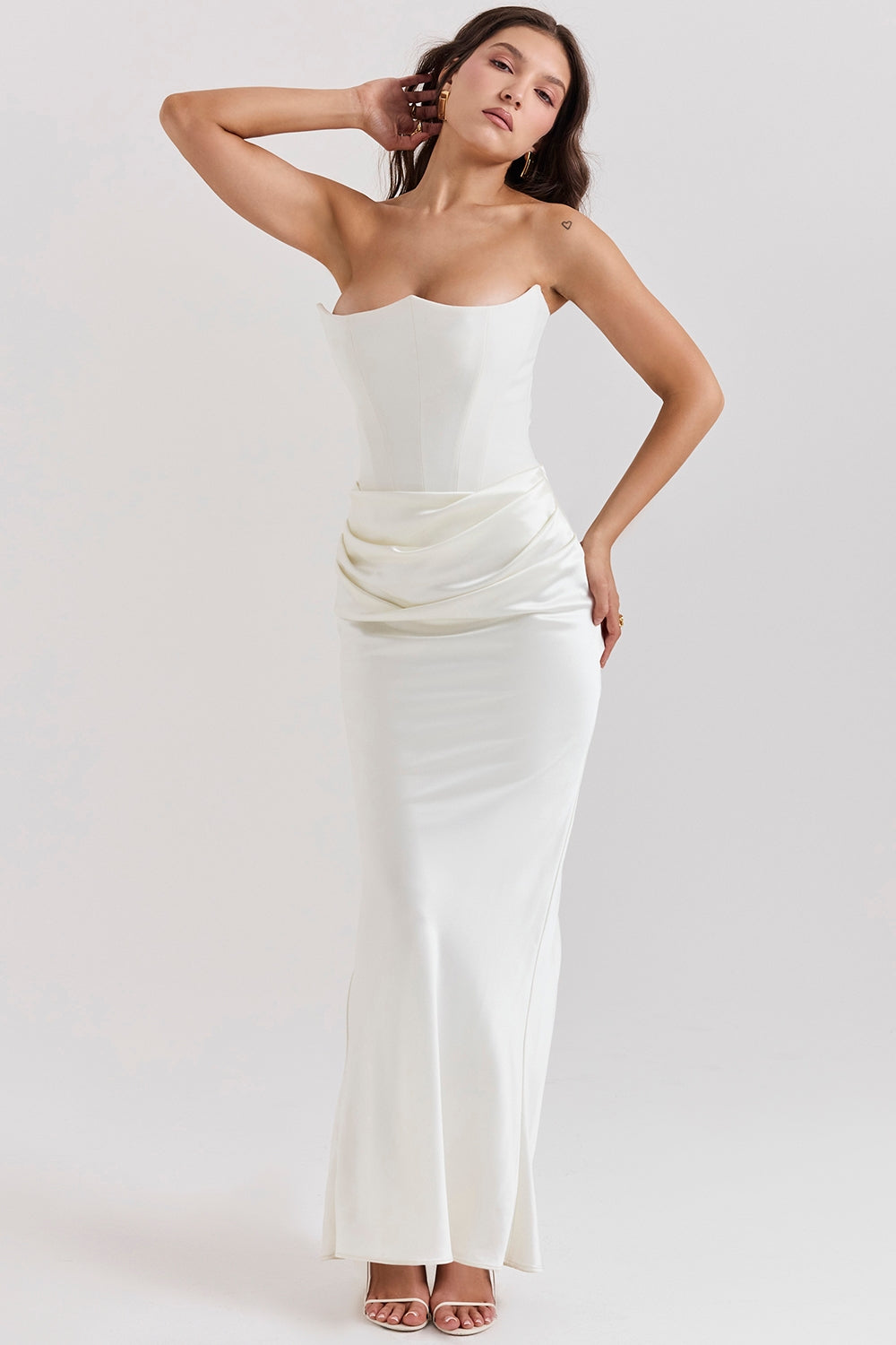 Virginia Boutique Premium Maxi Dress Chic Silhouette Collection