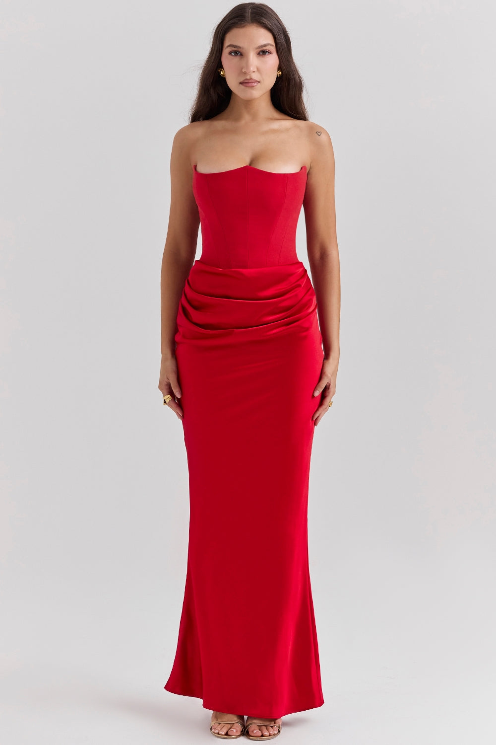 Virginia Boutique Premium Maxi Dress Chic Silhouette Collection
