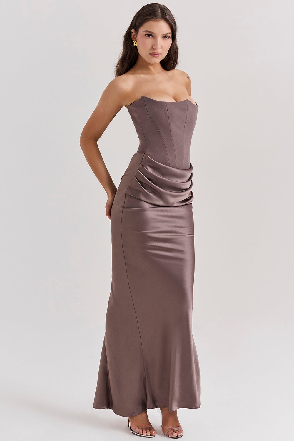 Virginia Boutique Premium Maxi Dress Chic Silhouette Collection