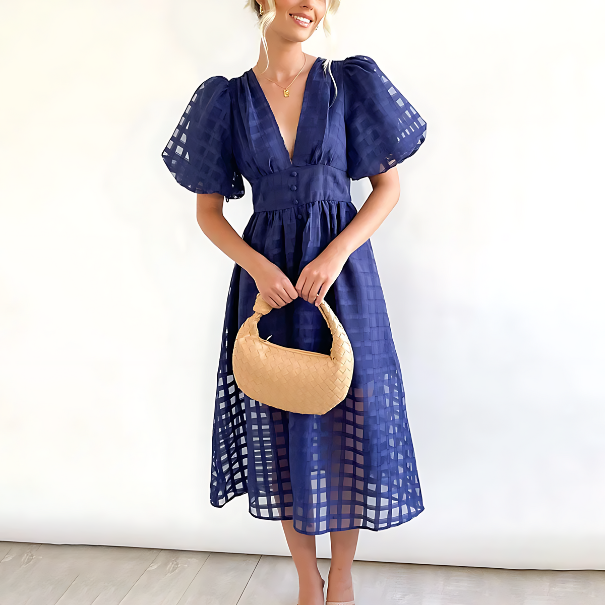 Julia Graceful Summer Midi Dress