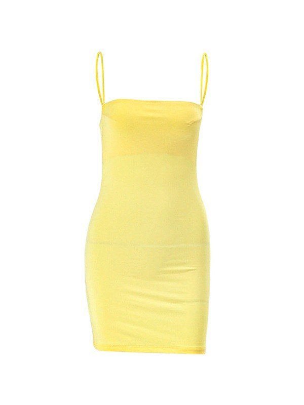 Bodycon Y2K Slip Mini Dress