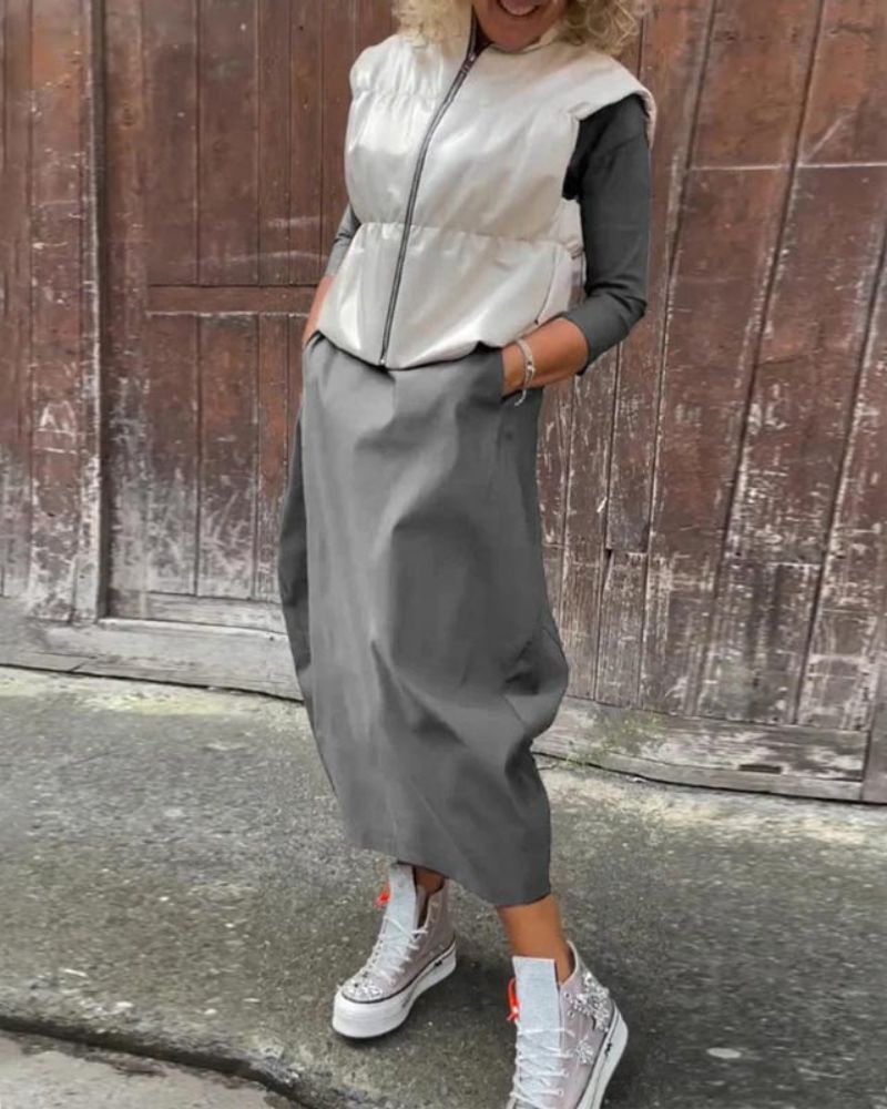 Antonia Graceful Flowing Maxi Dress for Women Feminine Flowy Style