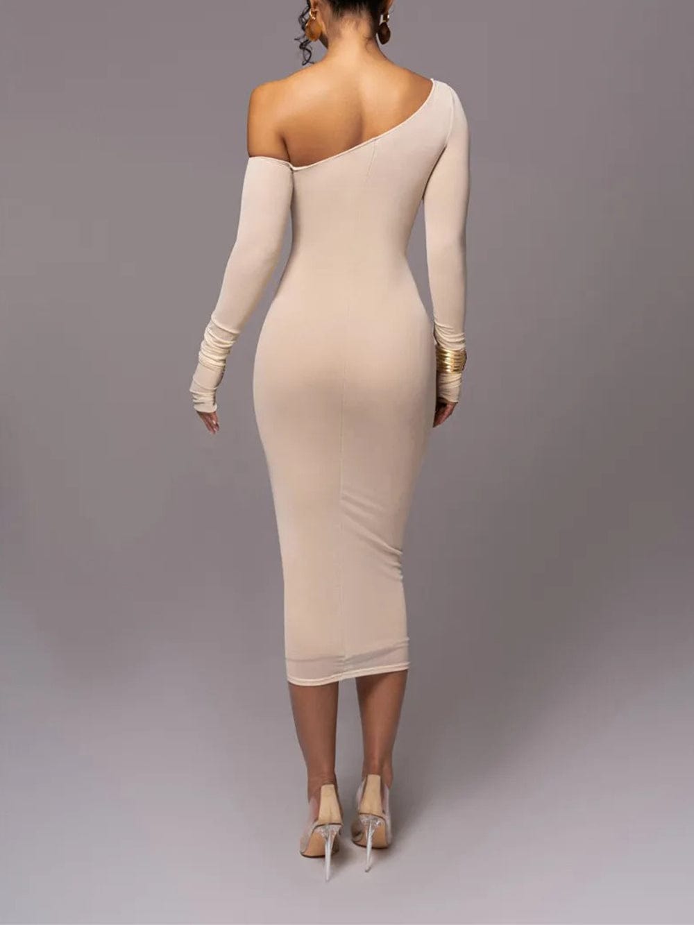 Backless Jade Bodycon Midi Dress