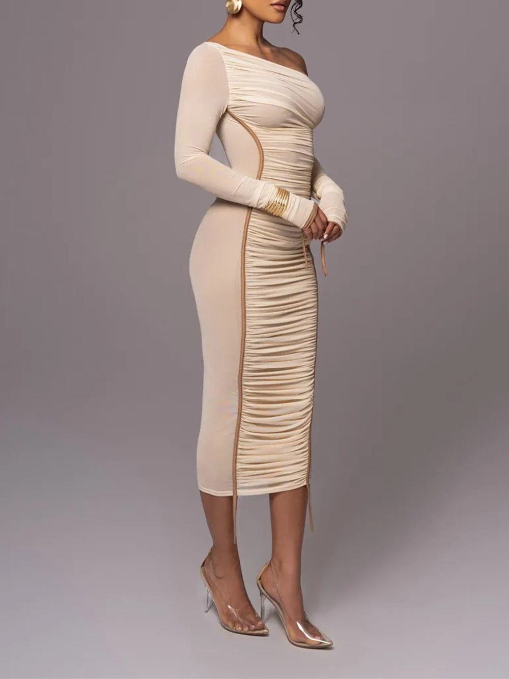 Backless Jade Bodycon Midi Dress