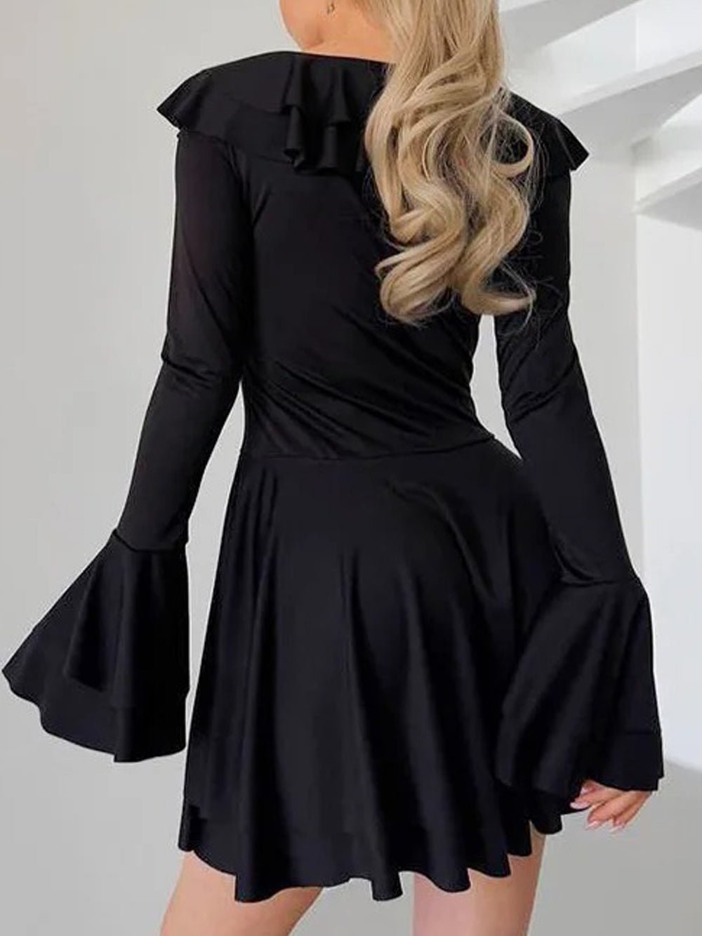 Ruffled Lennon Mini Dress