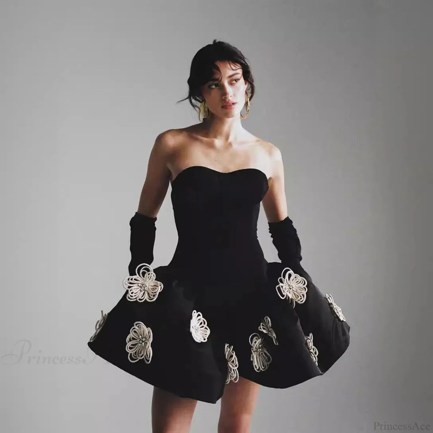Premium Crystal Party Bandage Dress