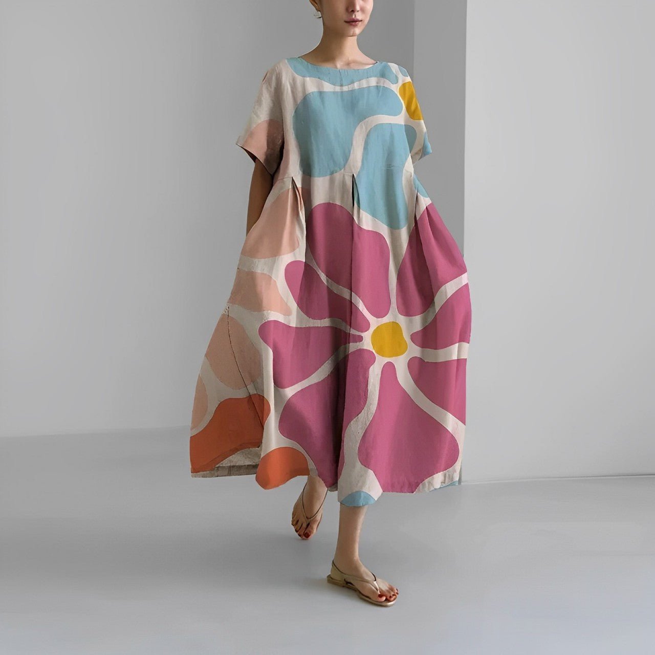 Isabelle Luxe Women's Floral Boho Maxi Dress Signature Edit