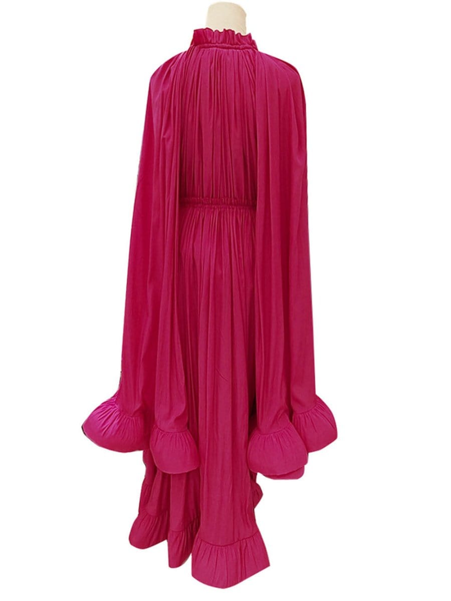 Ruffle Naomi Midi Dress
