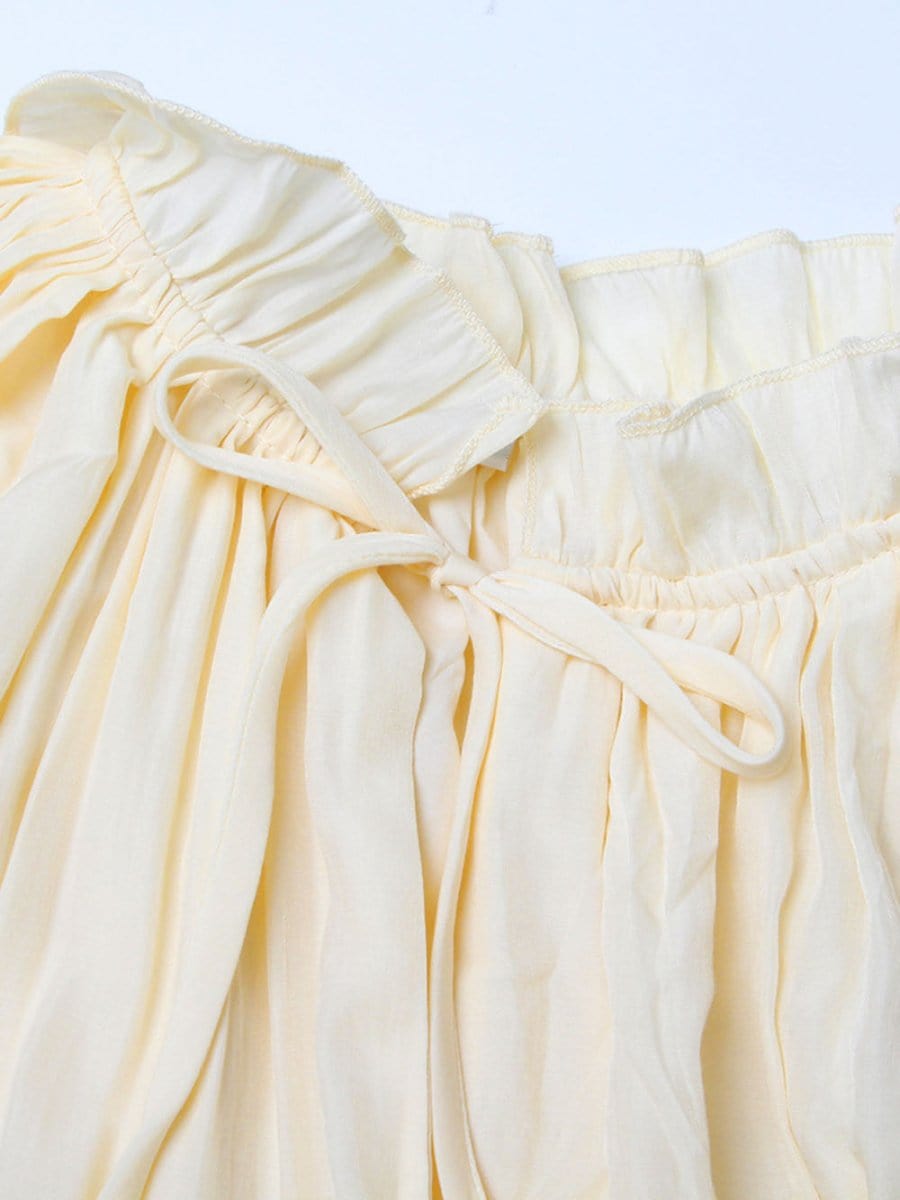 Ruffle Naomi Midi Dress