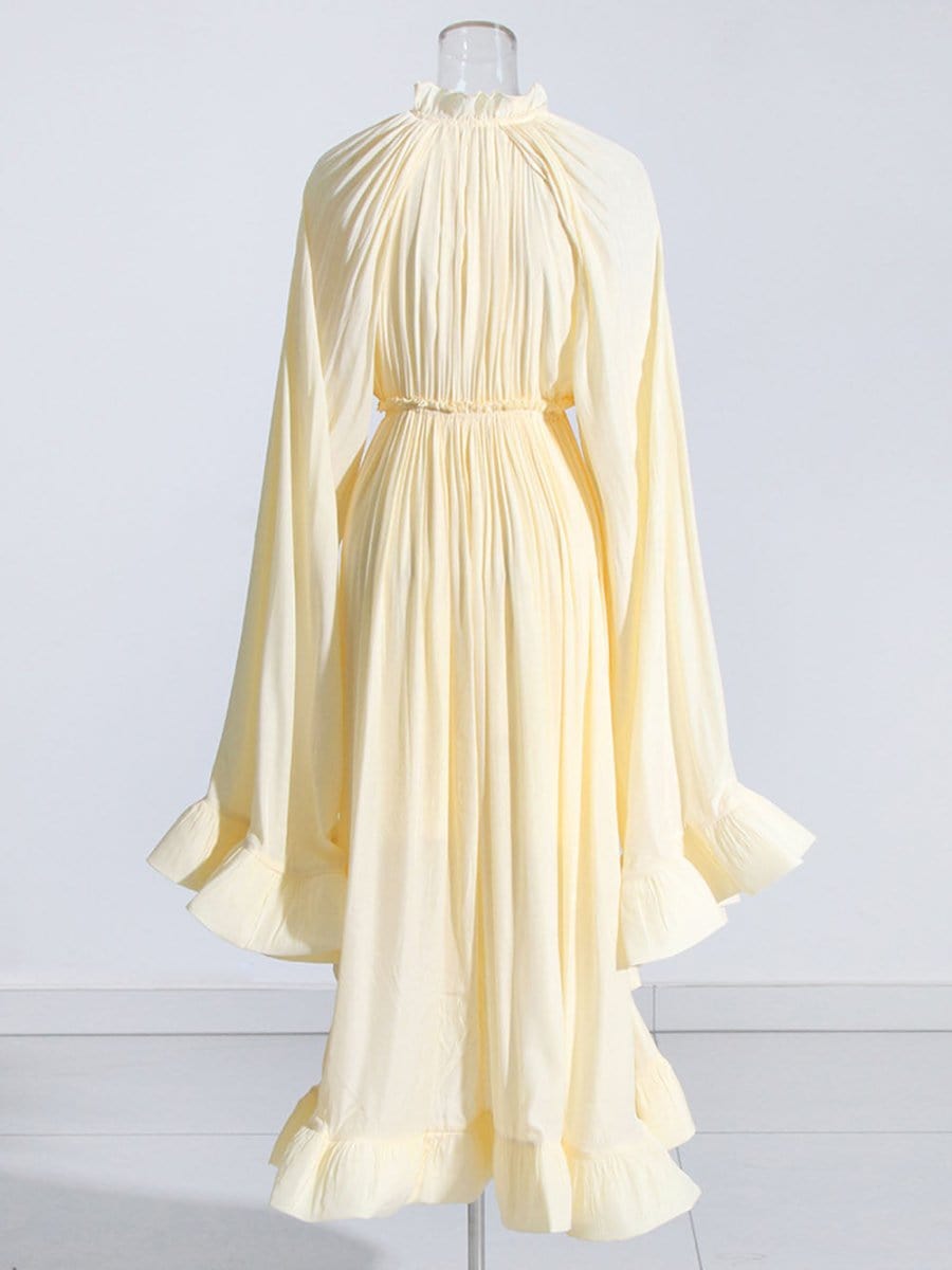 Ruffle Naomi Midi Dress
