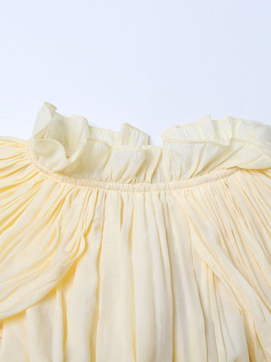 Ruffle Naomi Midi Dress
