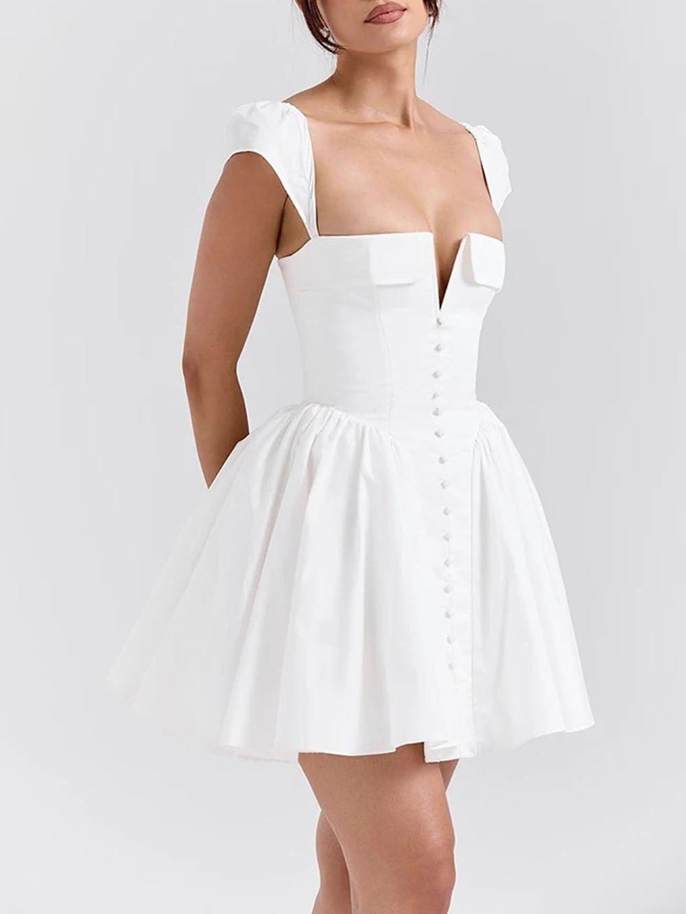 Short Ophelia Sleeve Mini Dress