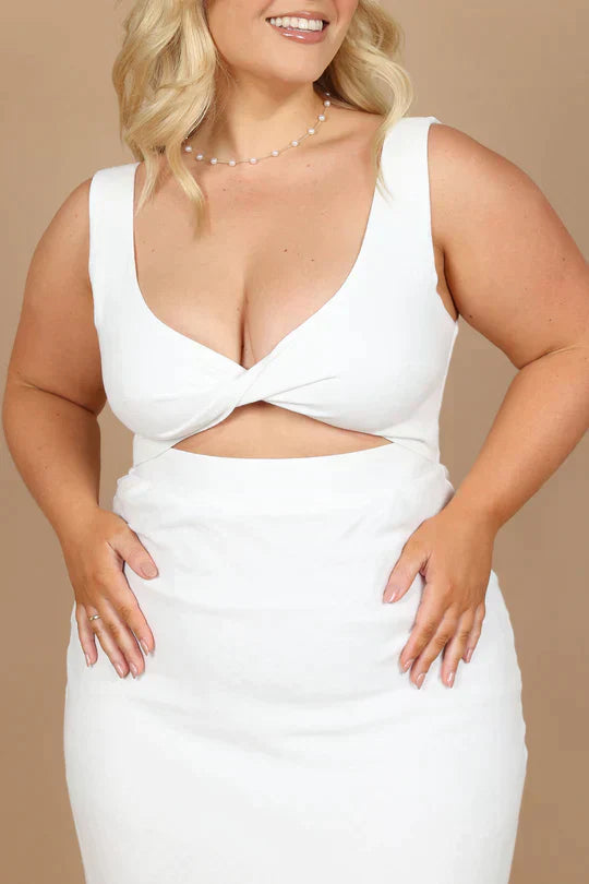 Galla Midi Dress in a Wrap Style for Women Easygoing Daywear