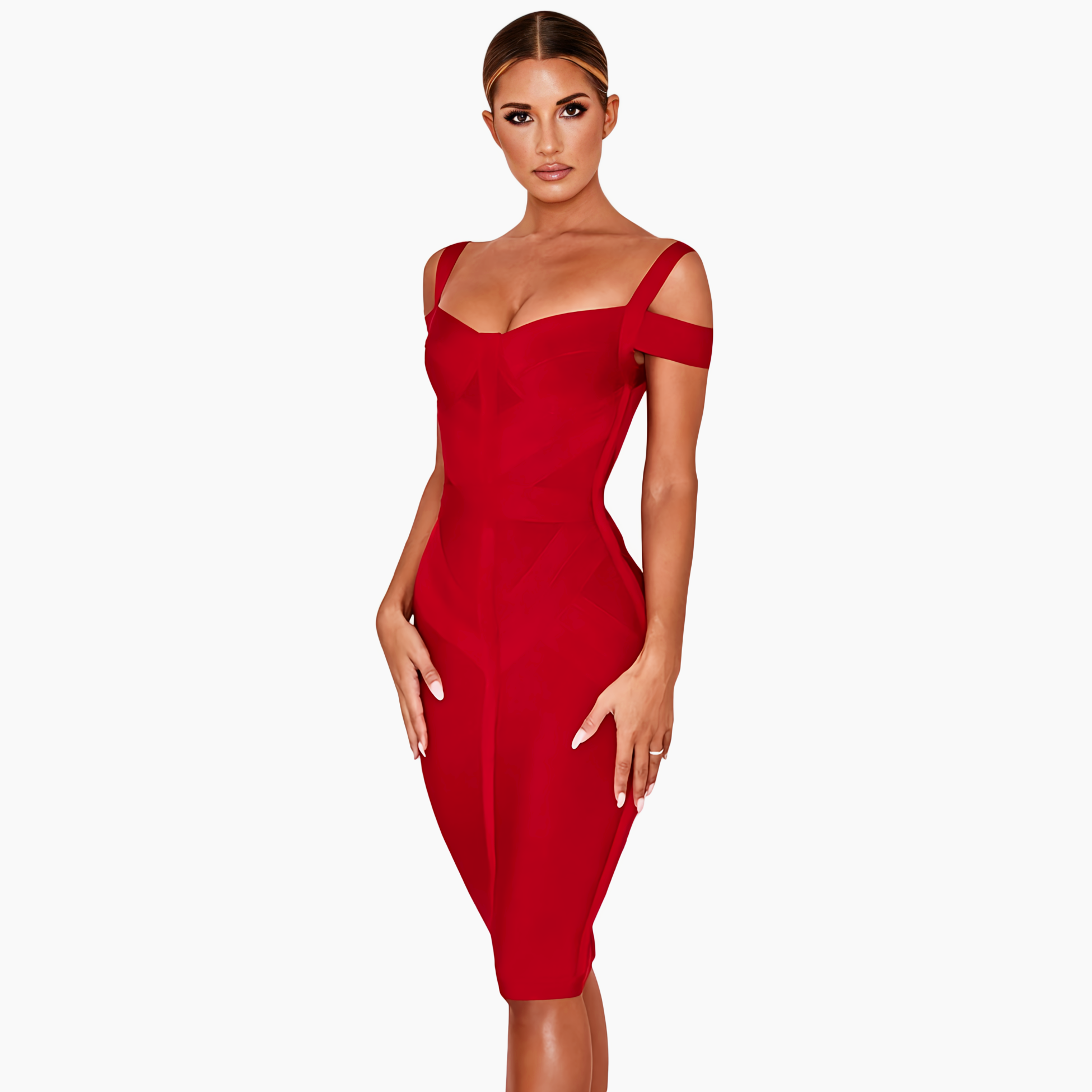 Eden's Elixir Figure-Flattering Contemporary Style