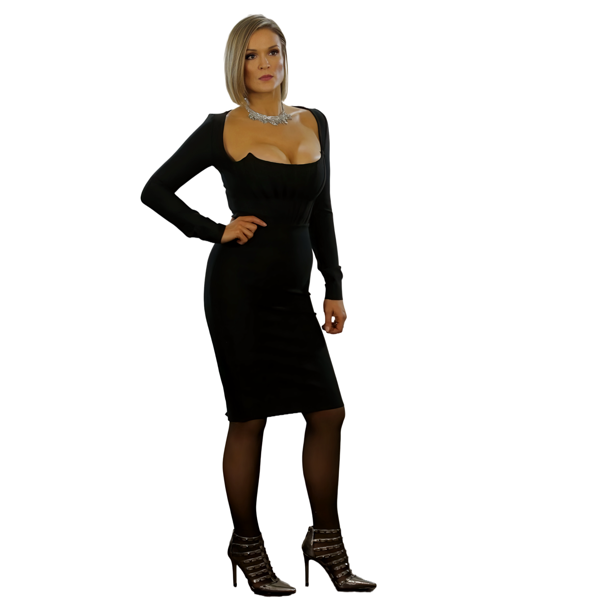 Stureplan Sophisticated Figure-Flattering Dress Evening Elegance