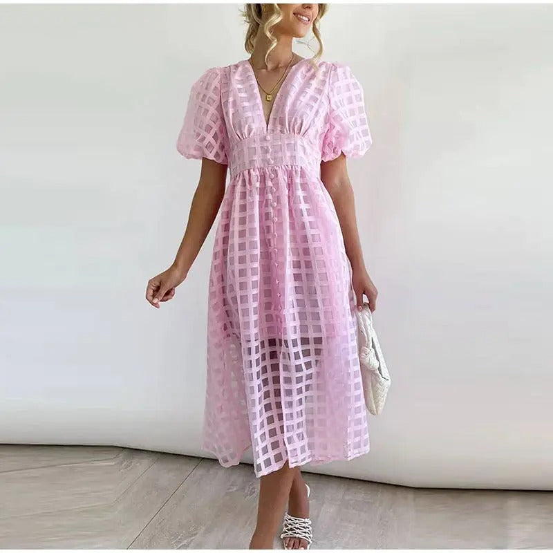 Julia Graceful Summer Midi Dress