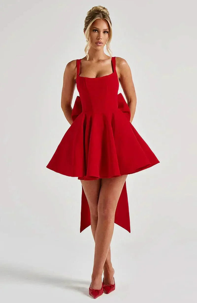 Bow Estelle Mini Dress