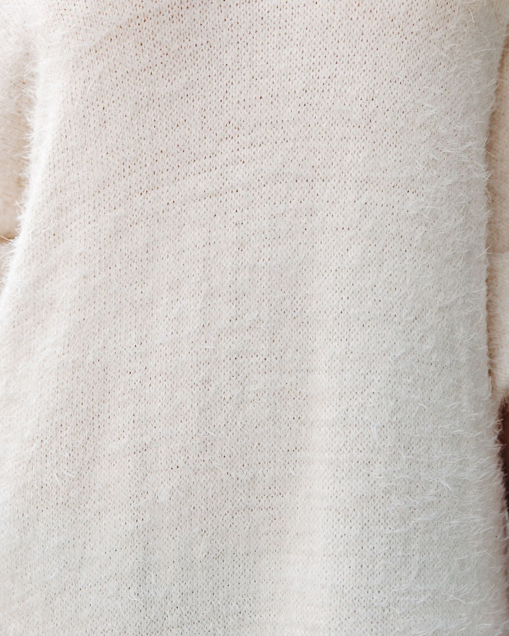 In So Love Knit Sweater Dress Ivory FINAL