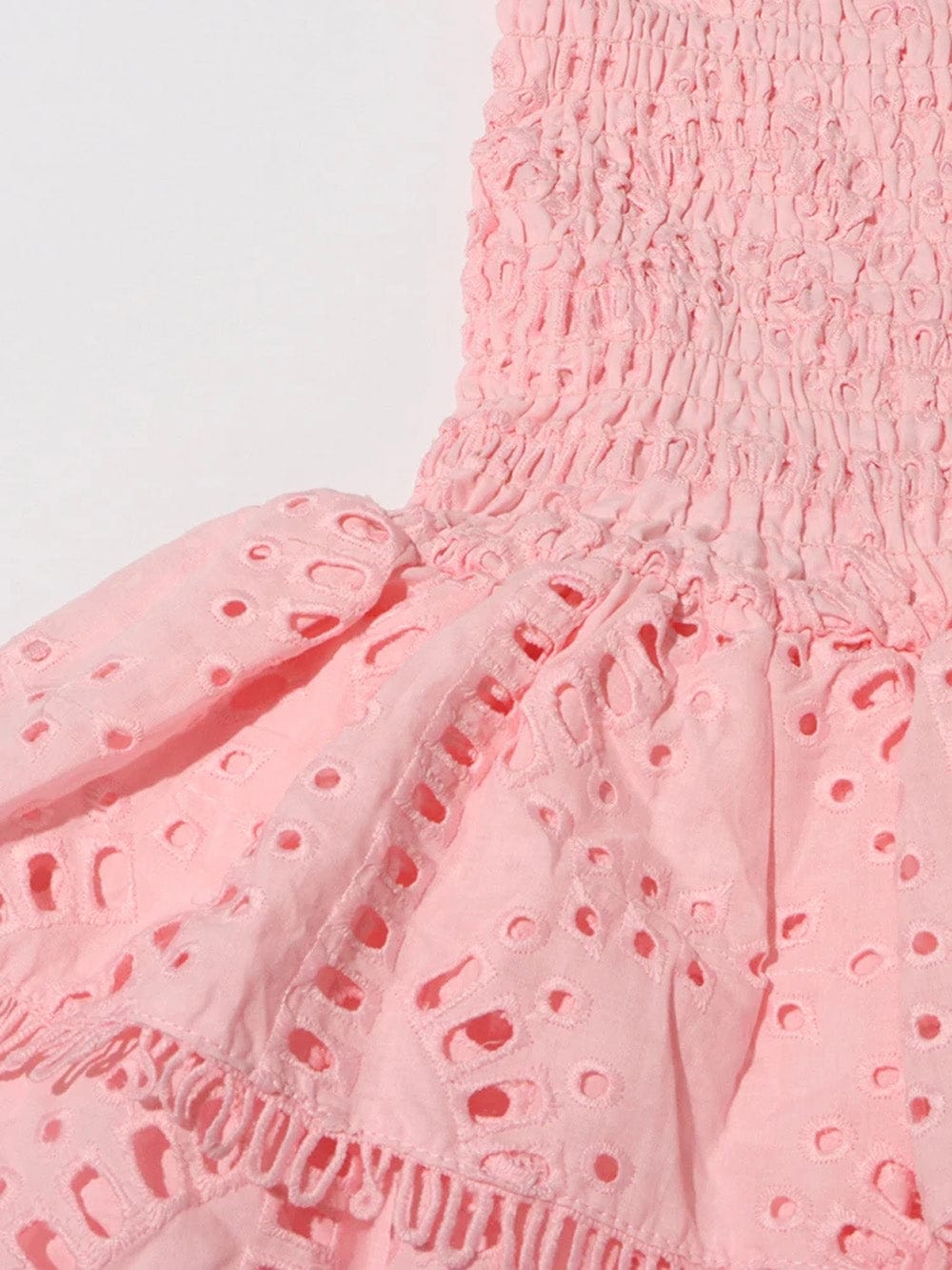 Sleeveless Sophia Spliced Ruffles Mini Dress