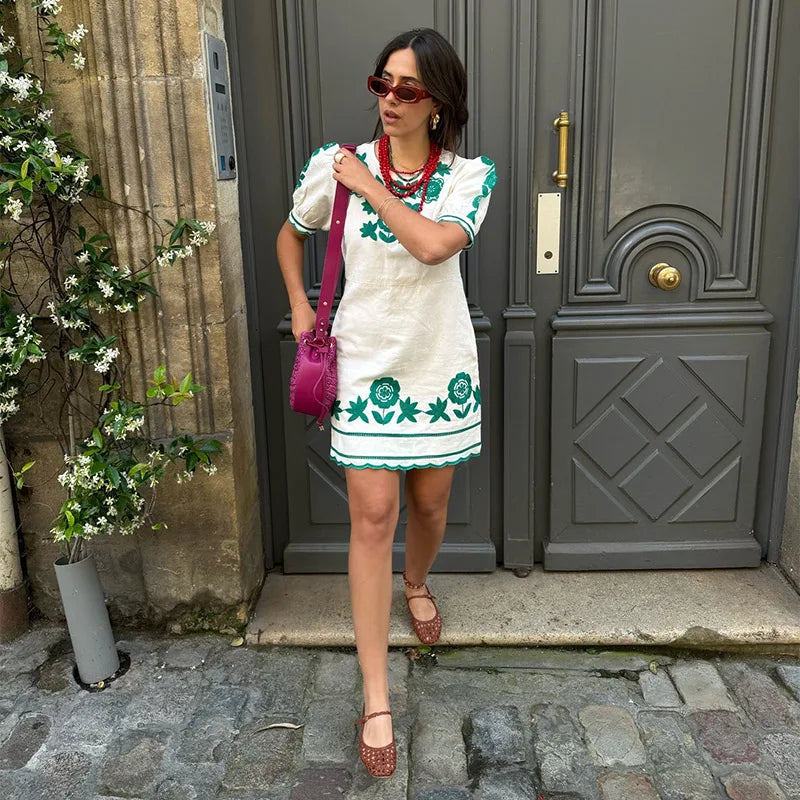 Chic Paula Fashionable Mini Dress Boutique Collection