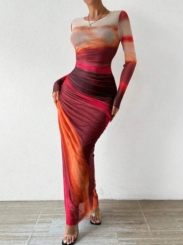 Aldara Stylish Maxi Dress for Women Light Comfortable Fit