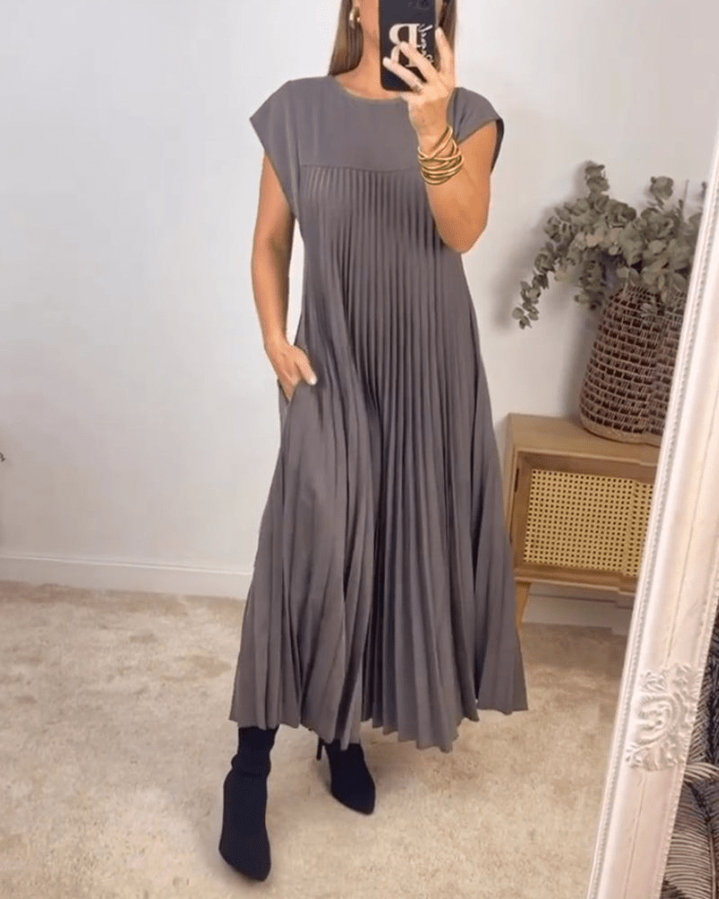Reina Chic Maxi Dress for Women Trendy Daily Look