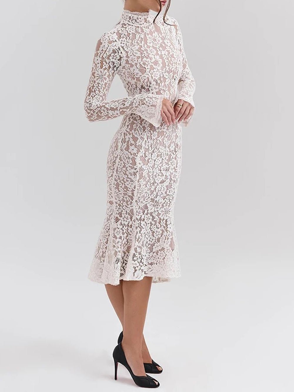 Long Ximena Sleeve Midi Dress