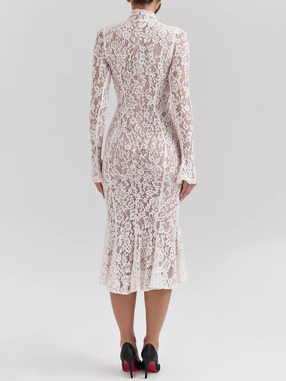 Long Ximena Sleeve Midi Dress