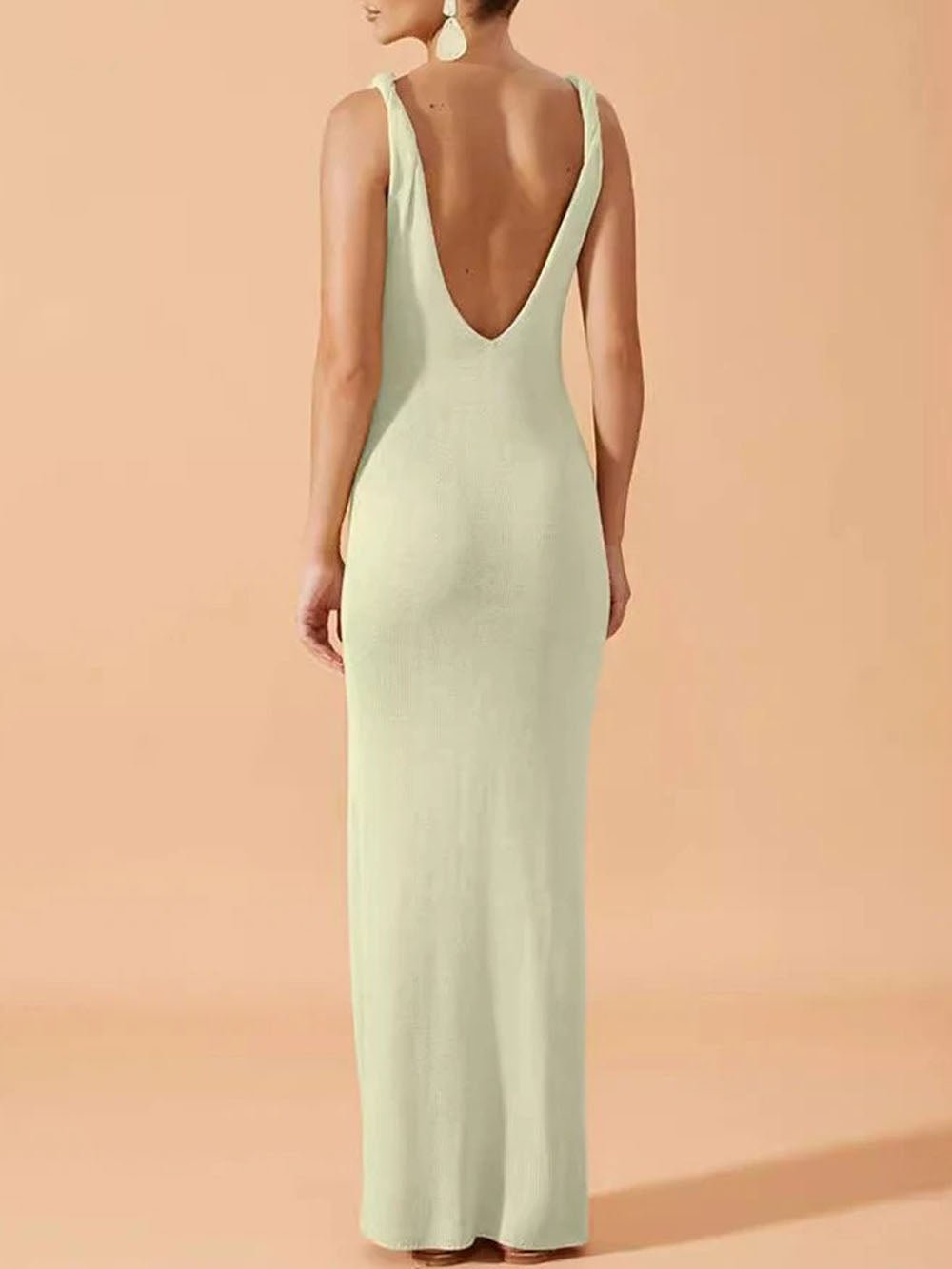 Modern Label Backless Maxi Dress